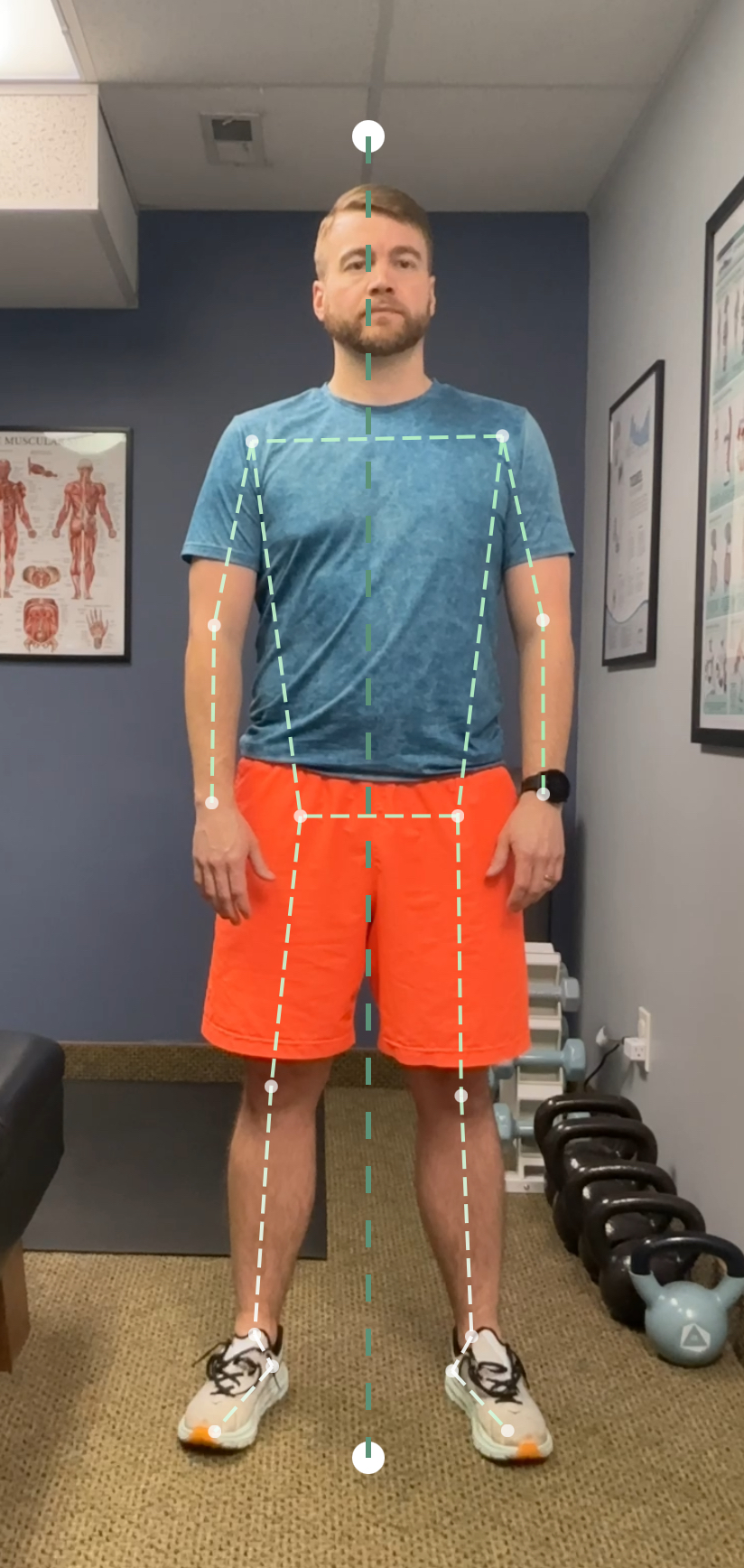 Standing posture example